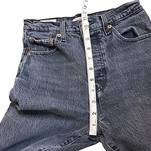 Levi's Women's Ribcage Straight Ankle Jeans- Size 25 - Picture 8 of 14